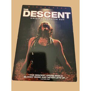The Descent DVD Original Unrated Cut Lionsgate 2005 Horror Widescreen